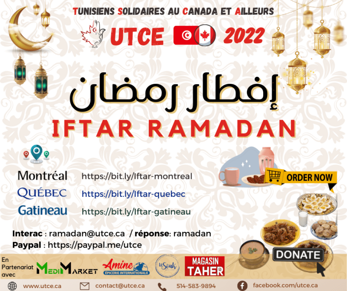 Iftar Ramadan UTCE 2022