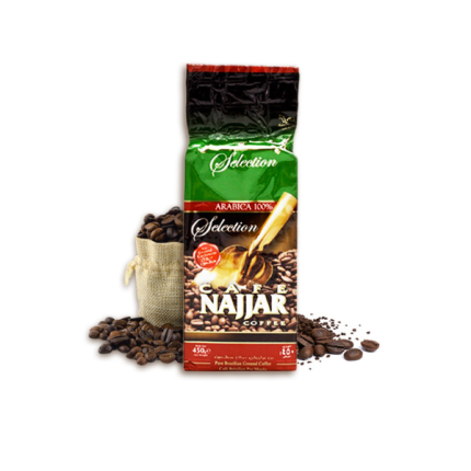 Café moulu Najjar à la cardamome